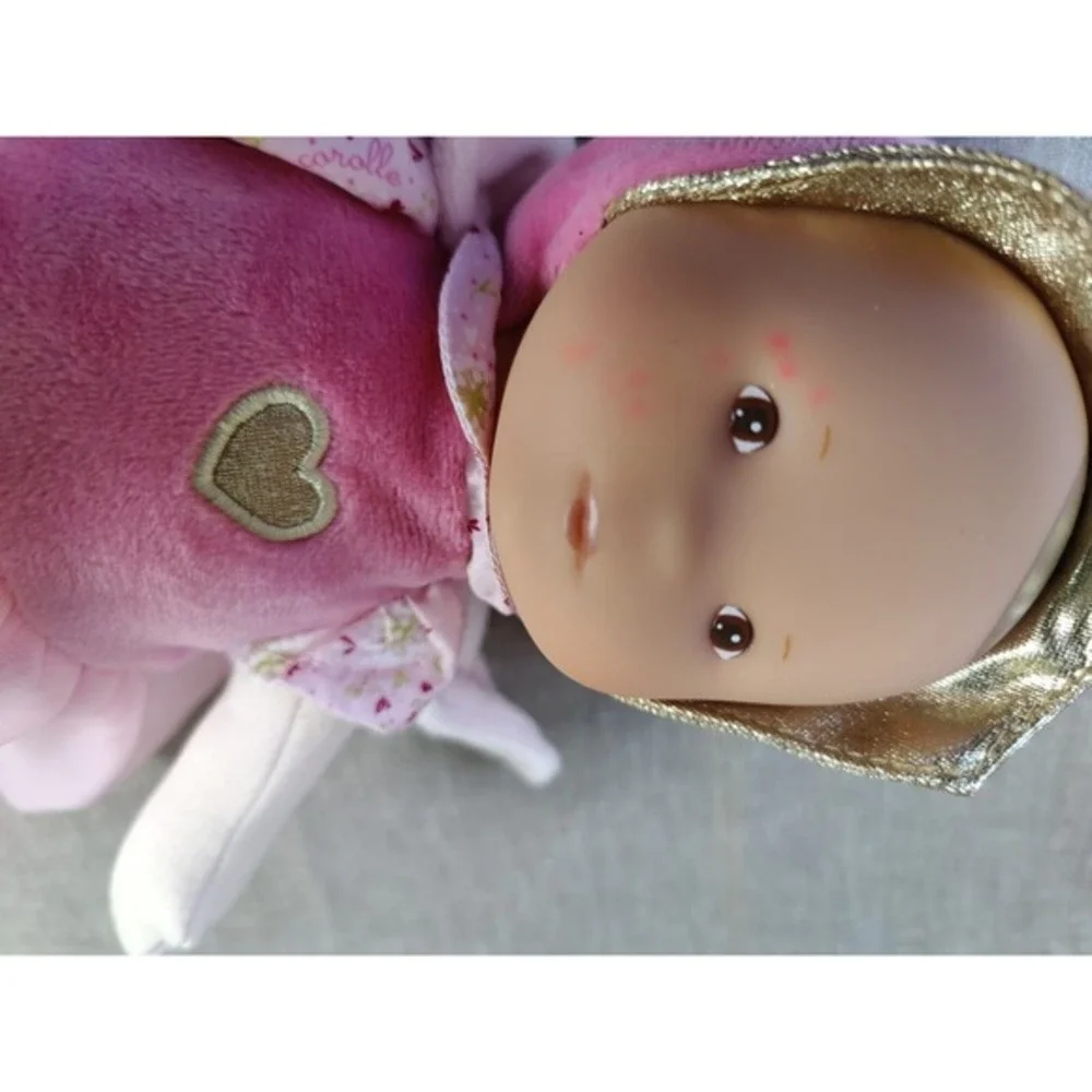 Corolle Nom Name Pink Soft Doll Washable Plush Toy‎ for Toddlers